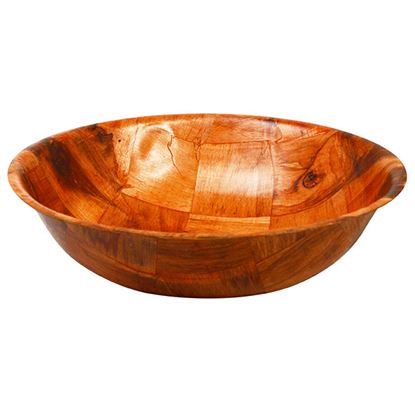 Picture of WOVEN WOOD ROUND BOWL 20 CM / 8"