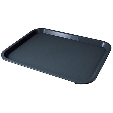 Picture of FAST FOOD BLACK TRAY 31 X 41cm/12" X 16"