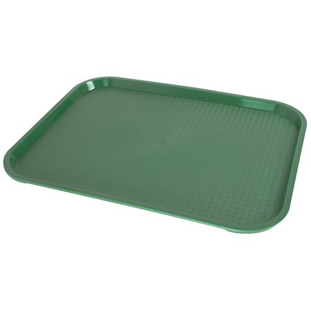 Picture of FAST FOOD GREEN TRAY 36 X 46cm/14" X 18"