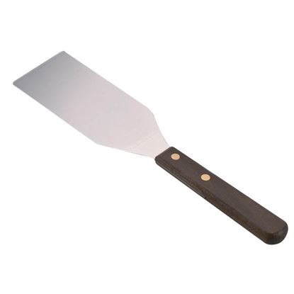 Picture of GRIDDLE SCRAPER  13 CM / 5.25" WOODEN HANDLE