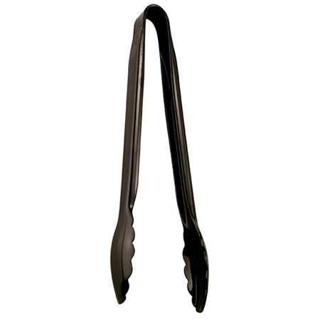 Picture of POLYCARBONATE TONGS BLACK 23 CM / 9"
