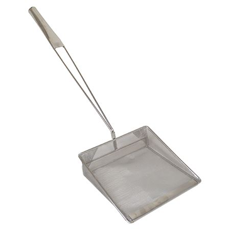 Picture of STAINLESS STEEL SQUARE SKIMMER 20CM / 8" 30 MESH