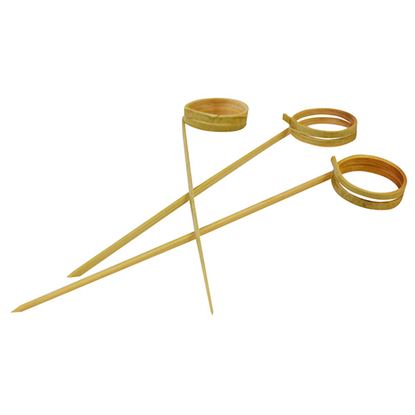 Picture of BAMBOO KNOTTED SKEWERS 12CM/4.5" PACK 100pcs