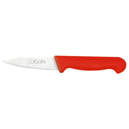 Picture of COLSAFE PARING KNIFE 3" / 8cm RED