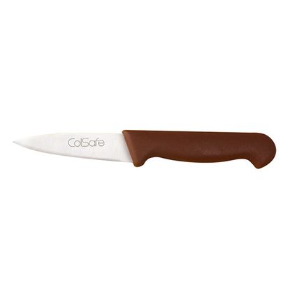 Picture of COLSAFE PARING KNIFE 3" / 8cm BROWN