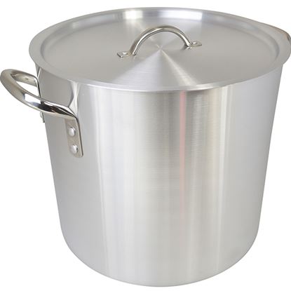Picture of ZSP ALUMINIUM STOCKPOT WITH LID 12 Ltr aprx
