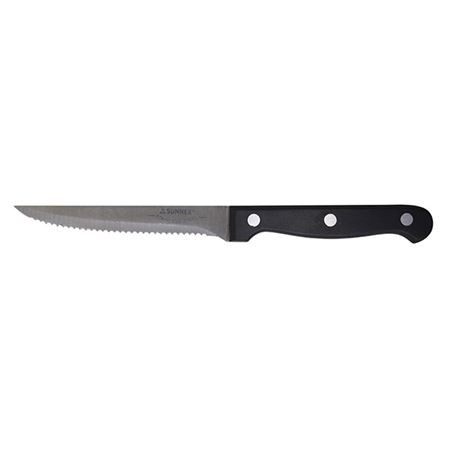 Picture of STEAK KNIFE- FULL TANG/BLACK RIVETD HNLE  1dz