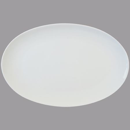 Picture of ORION COUPE OVAL PLATTER 40CM / 16"Length 39.5CM, Width 28CM