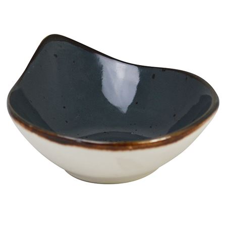 Picture of ORION "ELEMENTS"  RUSTIC DIP DISH- SLATE GREY