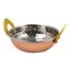 Picture of COPPER PLATED KADAI DISH WITH BRASS HANDLES- 13cm
