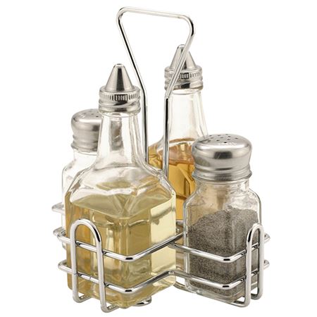 Picture of GLASS CONDIMENT SET 4 PC