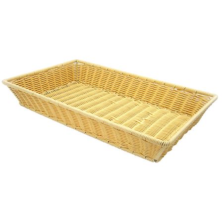 Picture of POLYRATTAN BASKET HEAVY DUTY RECT 53x32x9cm