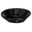 Picture of POLY RATTAN BASKET ROUND 21.5 CM / 8.5" BLACK
