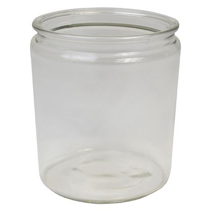 Picture of GLASS 'BISCOTTI JAR' WITHOUT LID  H:19.5CM D:18.2CM 4L