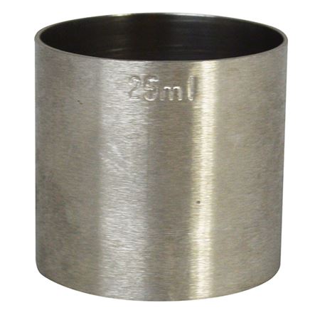 Picture of SPIRIT MEASURE STAINLESS STEEL 25 ML