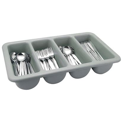 Picture of SUNNEX CUTLERY TRAY - GREY PLASTIC