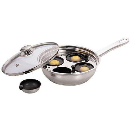 Picture of EGG POACHER STAINLESS STEEL 22cm/ 4 CUPS