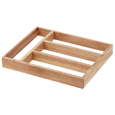 Picture of 'NATURALS' WOODEN CUTLERY TRAY