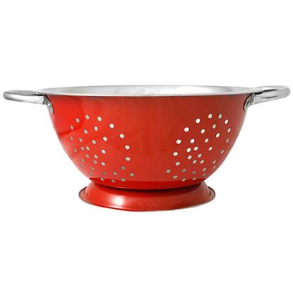 Picture of 'COLOURS'  COLANDER 24CM / 9.5" RED