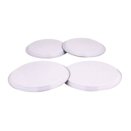 Picture of 'COLOURS' 4pc HOB COVERS - WHITE