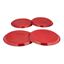 Picture of 'COLOURS' 4pc HOB COVERS - RED