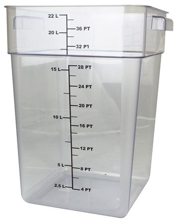 Picture of CLEAR STORAGE CONTAINER 23lt