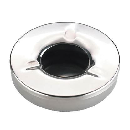 Picture of ASHTRAY - ROUND St.St  4.5in 11.5cm