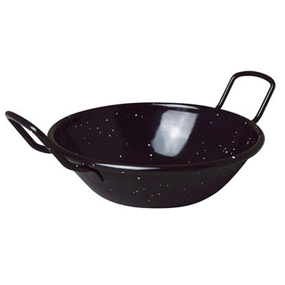 Picture of ENAMEL DEEP PAELLA PAN WITH HANDLES 14cm/ 5.5in