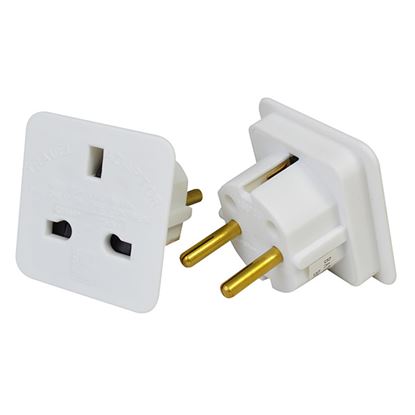 Picture of TRAVEL PLUG ADAPTOR PACK OF 2