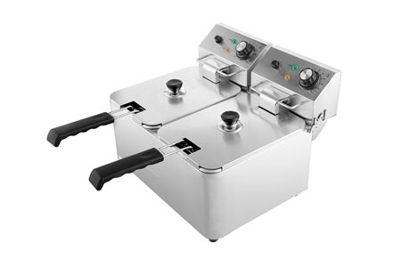 Picture of ZYCO  DOUBLE FRYER 4 litres per fryer