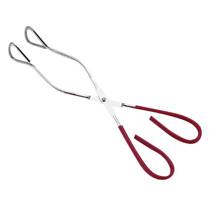 Picture of RED HANDLE KITCHEN TONGS