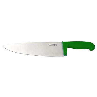 Picture of COLSAFE COOKS KNIFE 9.5in 24cm GREEN