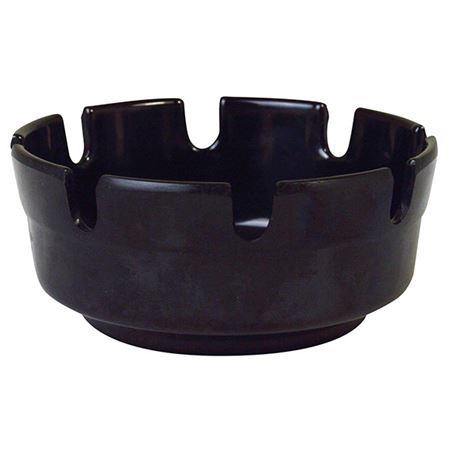 Picture of MELAMINE OUTDOOR ASHTRAY BLACK