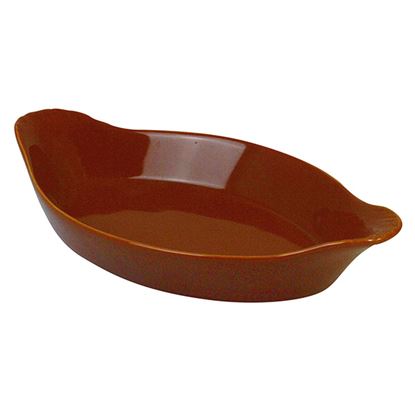 Picture of RUSTIC TAPAS STYLE OVAL EARED DISH 20.5cm