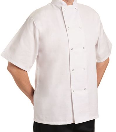 Picture of JACKET SHORT SLEEVE WHITE SMALL 48x71CM