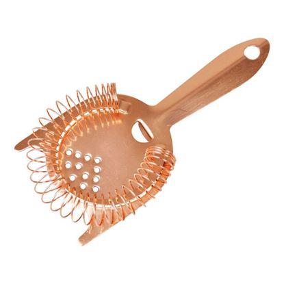 Picture of COPPER PLATED PROFESSIONAL COCKTAIL STRAINER