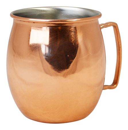 Picture of BARRELL MUG COPPER PLATED 18OZ