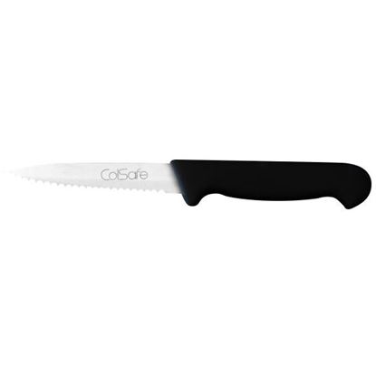 Picture of COLSAFE SERRATED KNIFE 4" / 9.5cm  BLACK